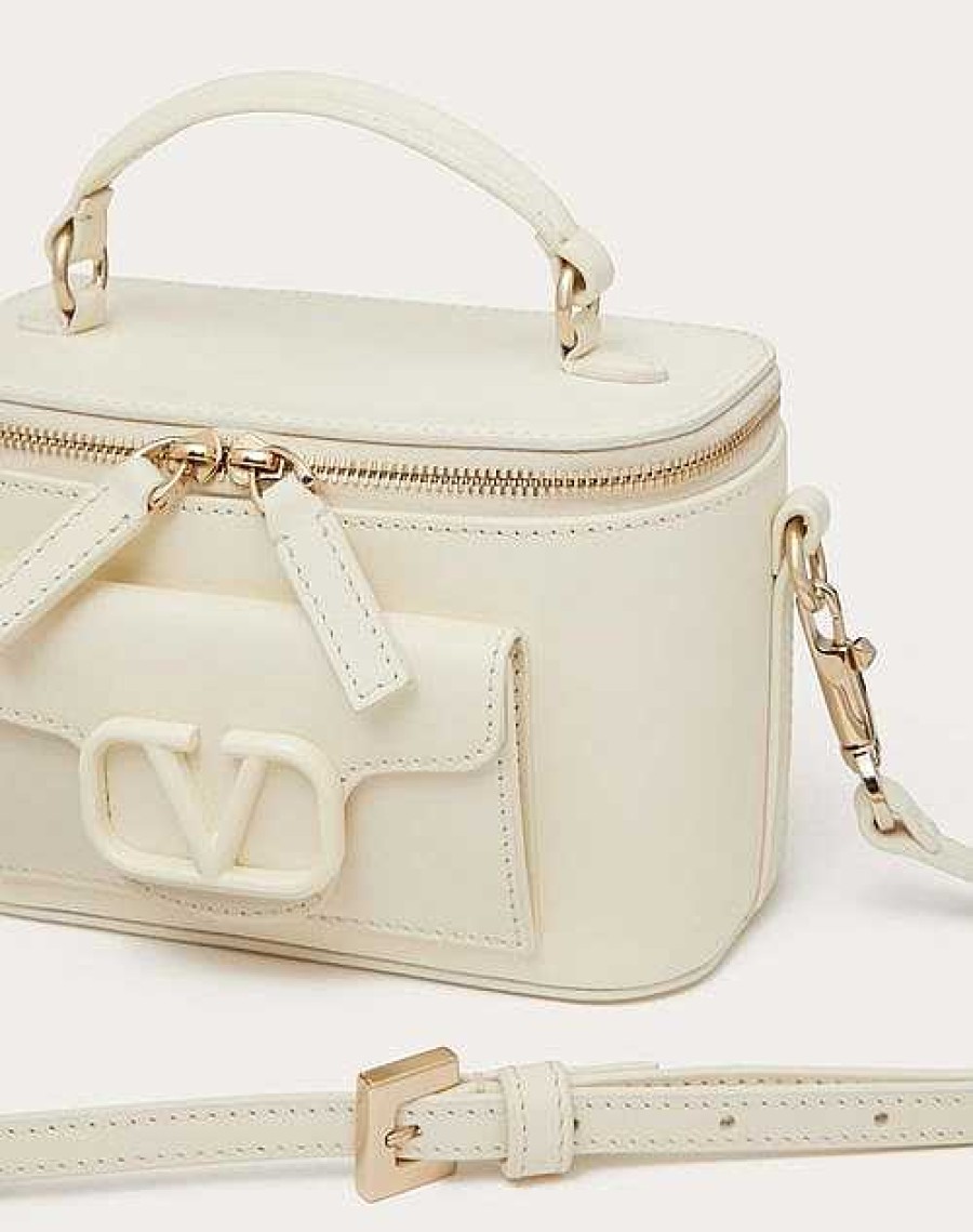 Valentino Mini Valentino Garavani Loco Handbag In Calfskin | Mini Bags