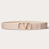 Valentino Vlogo Signature Belt In Shiny Calfskin 30Mm | Belts