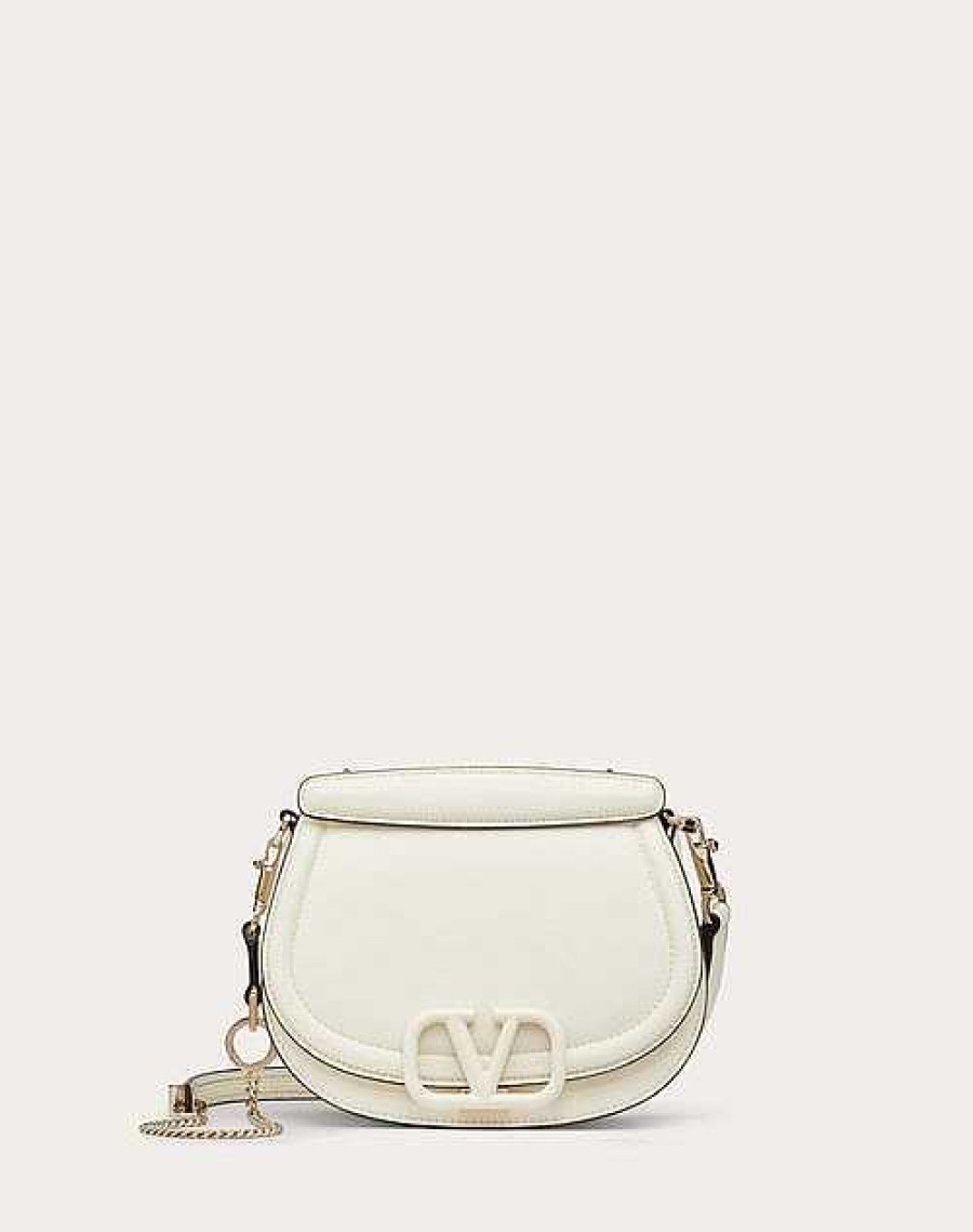 Valentino Vsling Shoulder Bag In Grainy Calfskin | Shoulder Bags