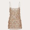 Valentino Tulle Illusione Embroidered Short Dress | Dresses