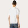 Valentino Cotton T-Shirt With Inlaid V Detail | T-Shirts And Sweatshirts