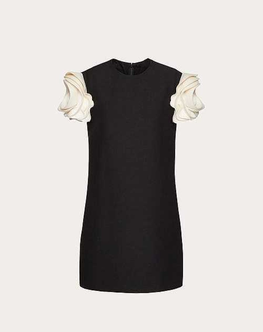 Valentino Crepe Couture Short Dress | Dresses