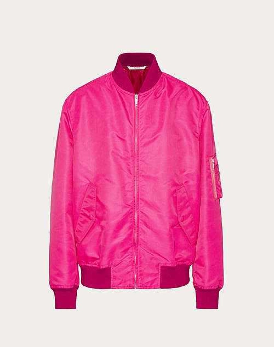 Valentino Nylon Bomber Jacket | Outerwear