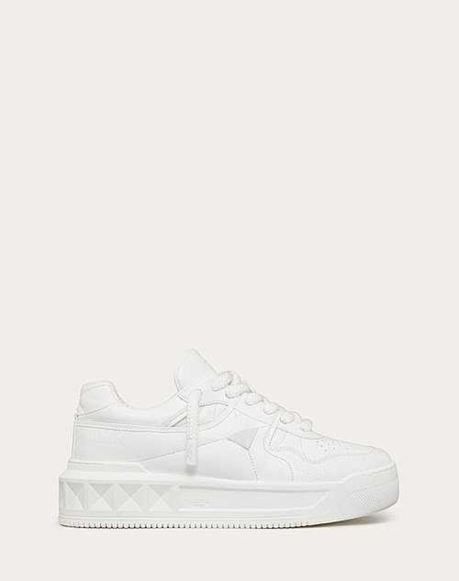 Valentino One Stud Xl Nappa Leather Low-Top Sneaker | Sneakers