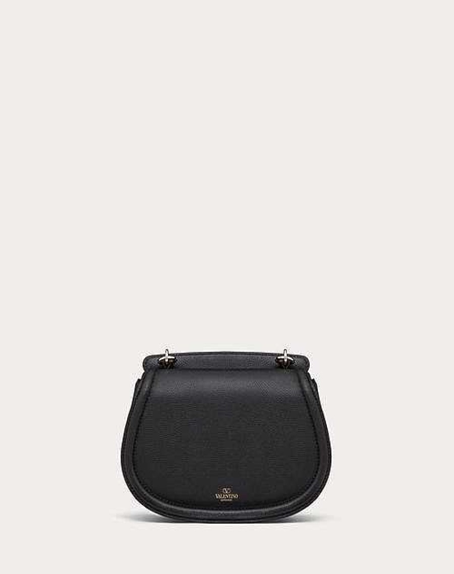 Valentino Vsling Shoulder Bag In Grainy Calfskin | Shoulder Bags