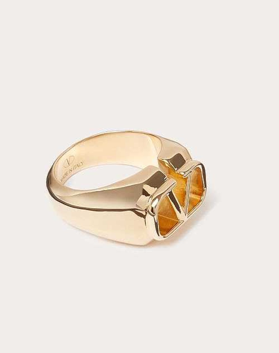 Valentino Vlogo Signature Metal Ring | Jewelry