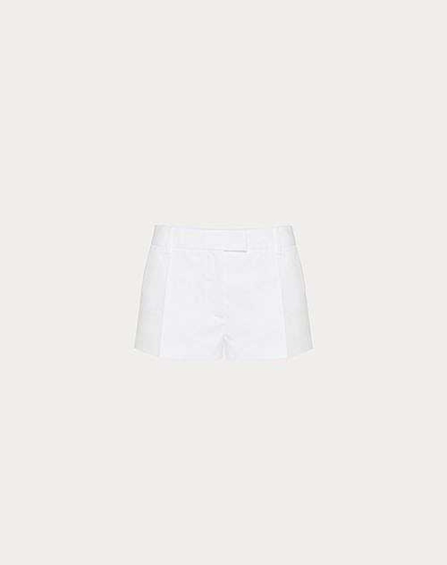 Valentino Compact Popeline Shorts | Pants And Shorts