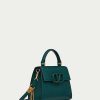 Valentino Small Vsling Grainy Calfskin Handbag | Top Handle Bags