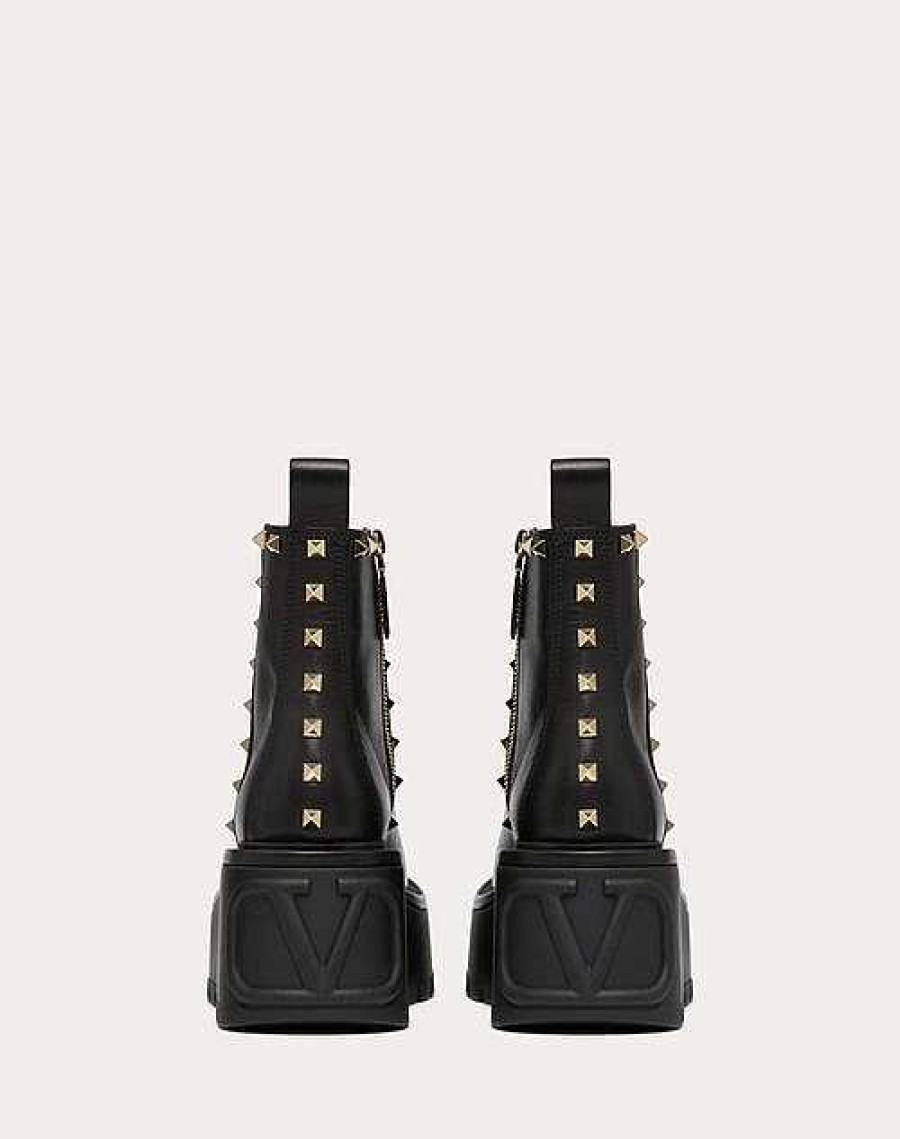 Valentino Uniqueform Calfskin Ankle Boot 85 Mm | Boots