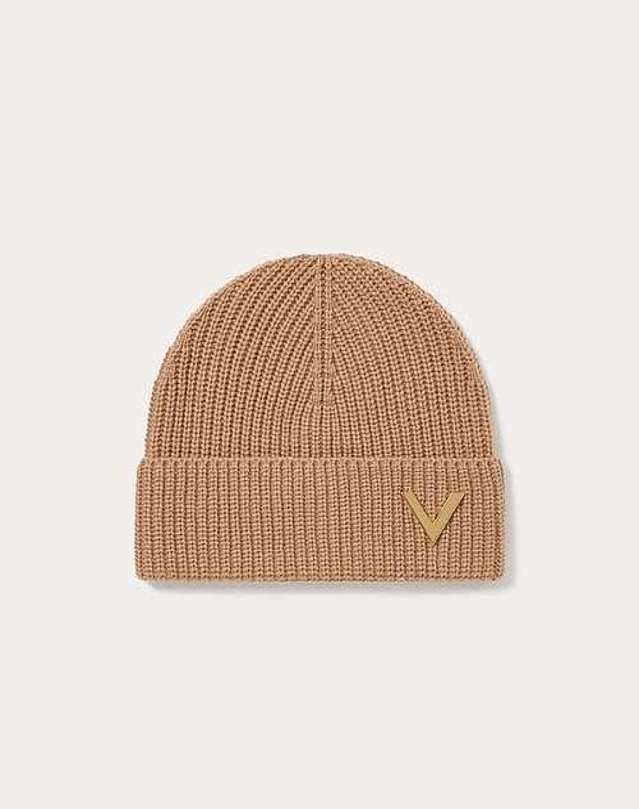 Valentino Valentino Cashmere Beanie | Hats And Gloves