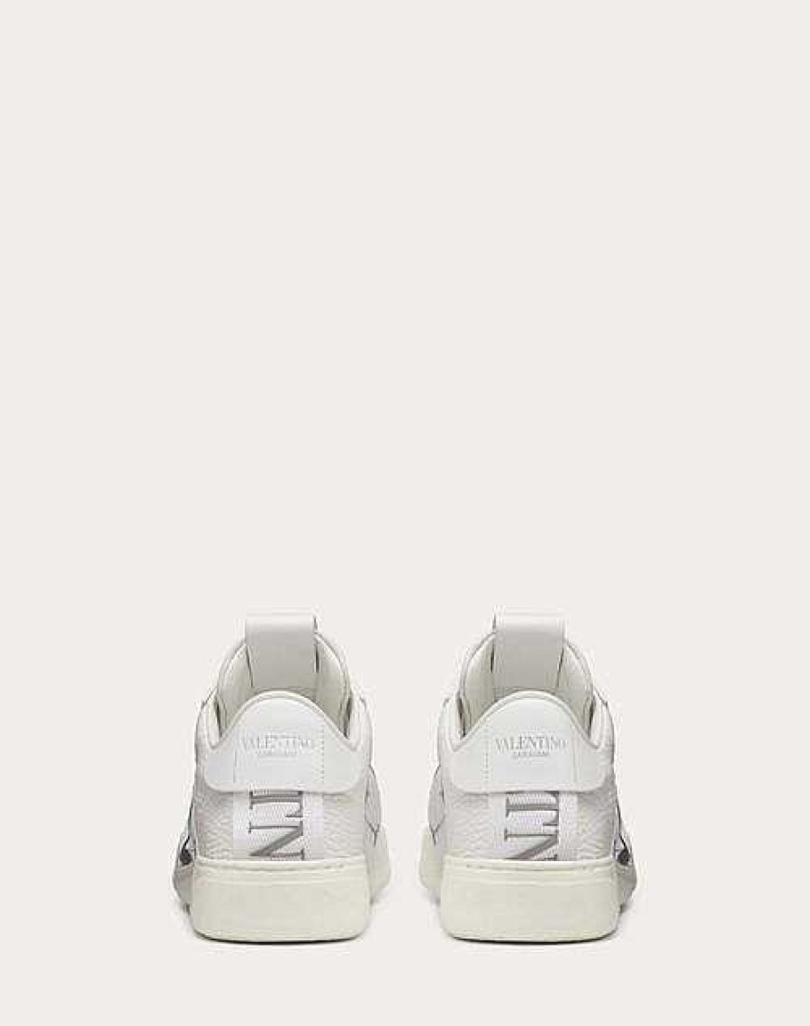 Valentino Vl7N Sneaker In Banded Calfskin Leather | Sneakers