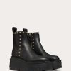 Valentino Uniqueform Calfskin Ankle Boot 85 Mm | Boots