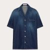 Valentino Chambray Bowling Shirt | Denim