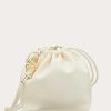 Valentino Vlogo Pouf Nappa Leather Pouch | Shoulder Bags