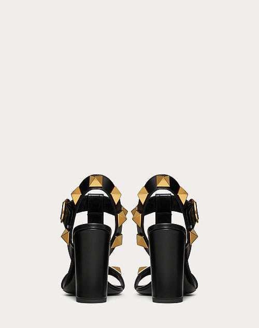 Valentino Roman Stud Calfskin Sandal 90 Mm | Sandals