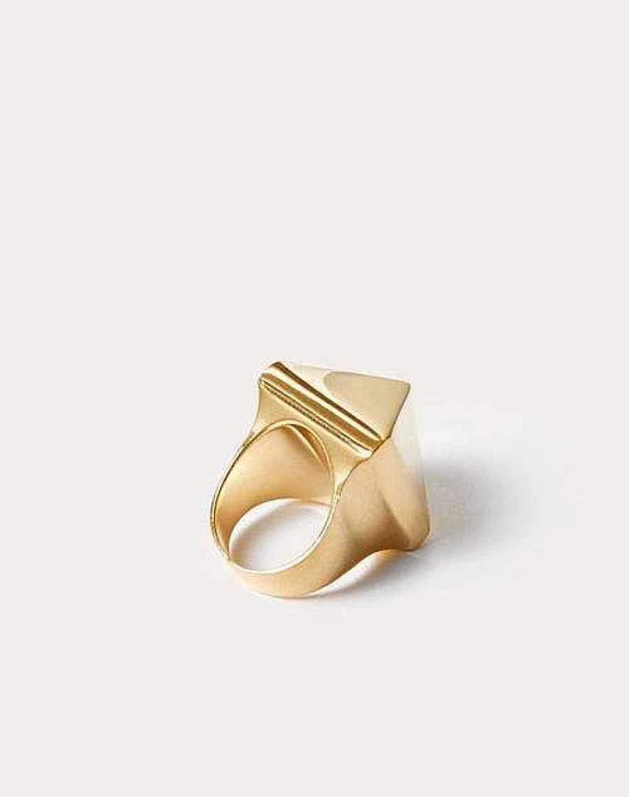 Valentino Metal Rockstud Ring | Jewelry