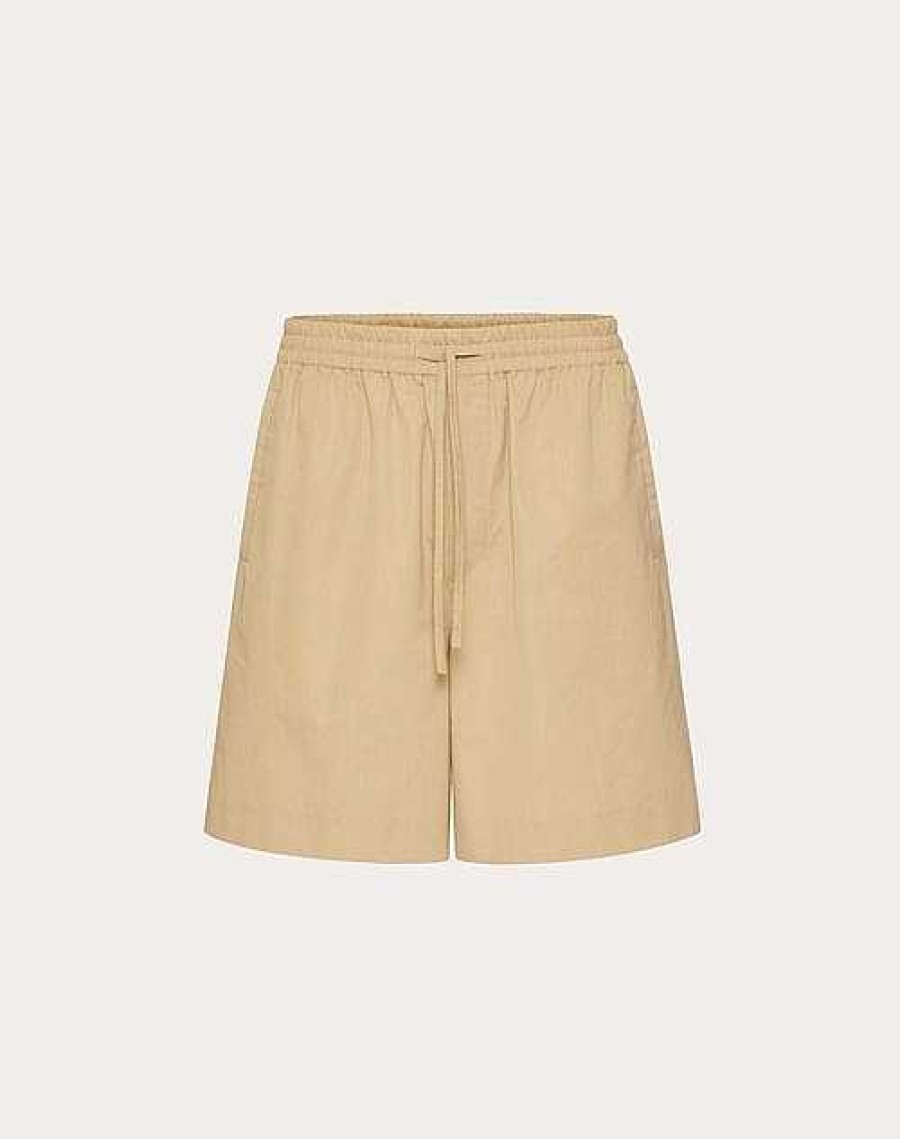 Valentino Cotton Popeline Bermuda Shorts | Pants And Shorts