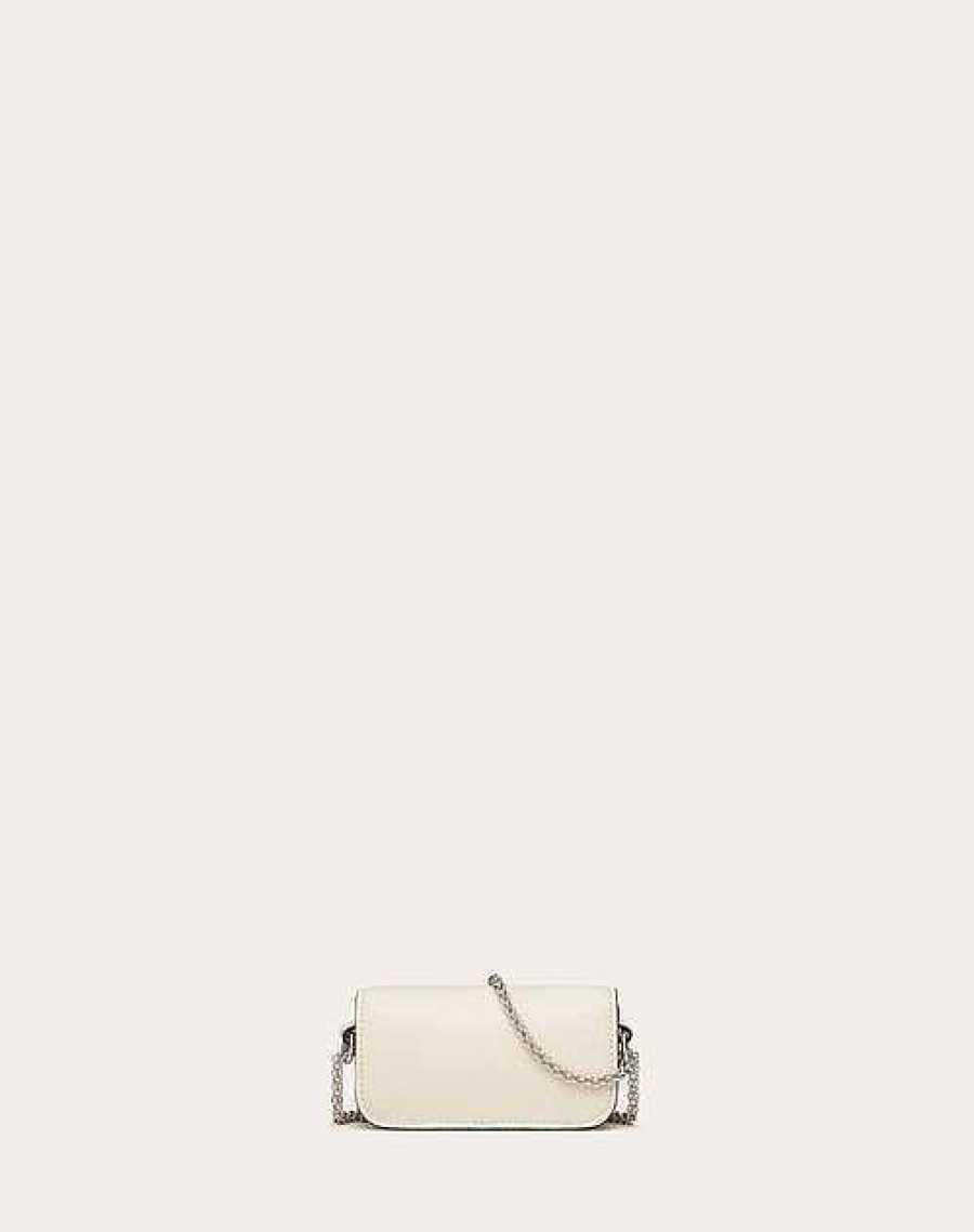 Valentino Valentino Garavani Loco Micro Bag With Chain And Jewel Logo | Shoulder Bags