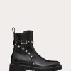 Valentino Rockstud Calfskin Ankle Boot 40 Mm | Boots