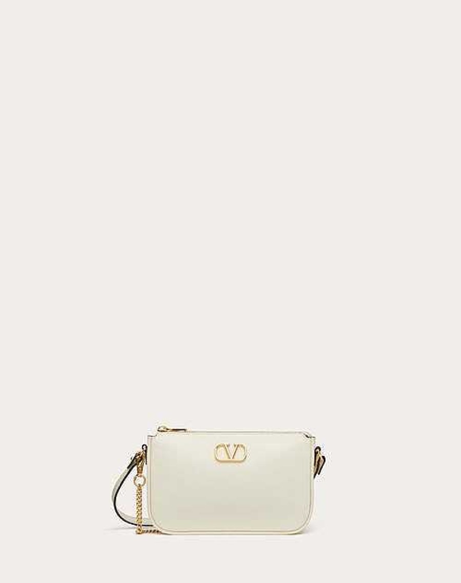 Valentino Mini Vlogo Signature Calfskin Crossbody Bag | Mini Bags