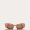 Valentino V -Rectangular Acetate Frame | Eyewear