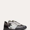 Valentino Rockrunner Camouflage Laminated Sneaker | Sneakers