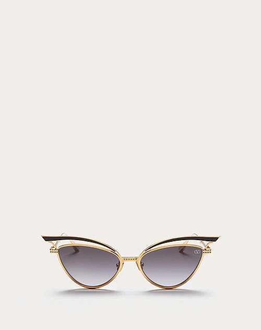 Valentino V - Glassliner Cat-Eye Titanium Frame | Eyewear