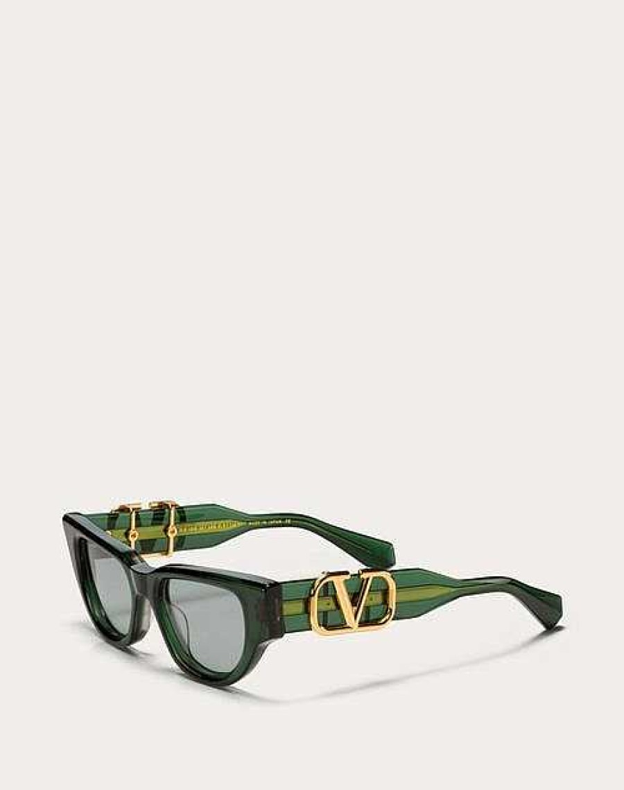 Valentino Ii - Cat Eye Acetate Vlogo Frame | Eyewear