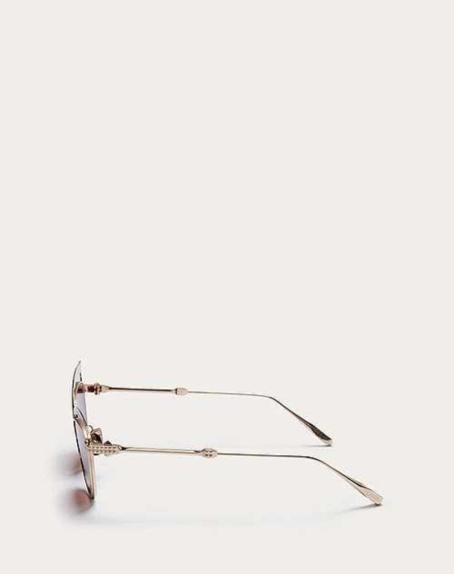 Valentino V - Glassliner Cat-Eye Titanium Frame | Eyewear