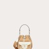 Valentino Loco Raffia Bucket Bag | Shoulder Bags