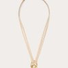 Valentino Vlogo The Bold Edition And Metal Necklace | Jewelry