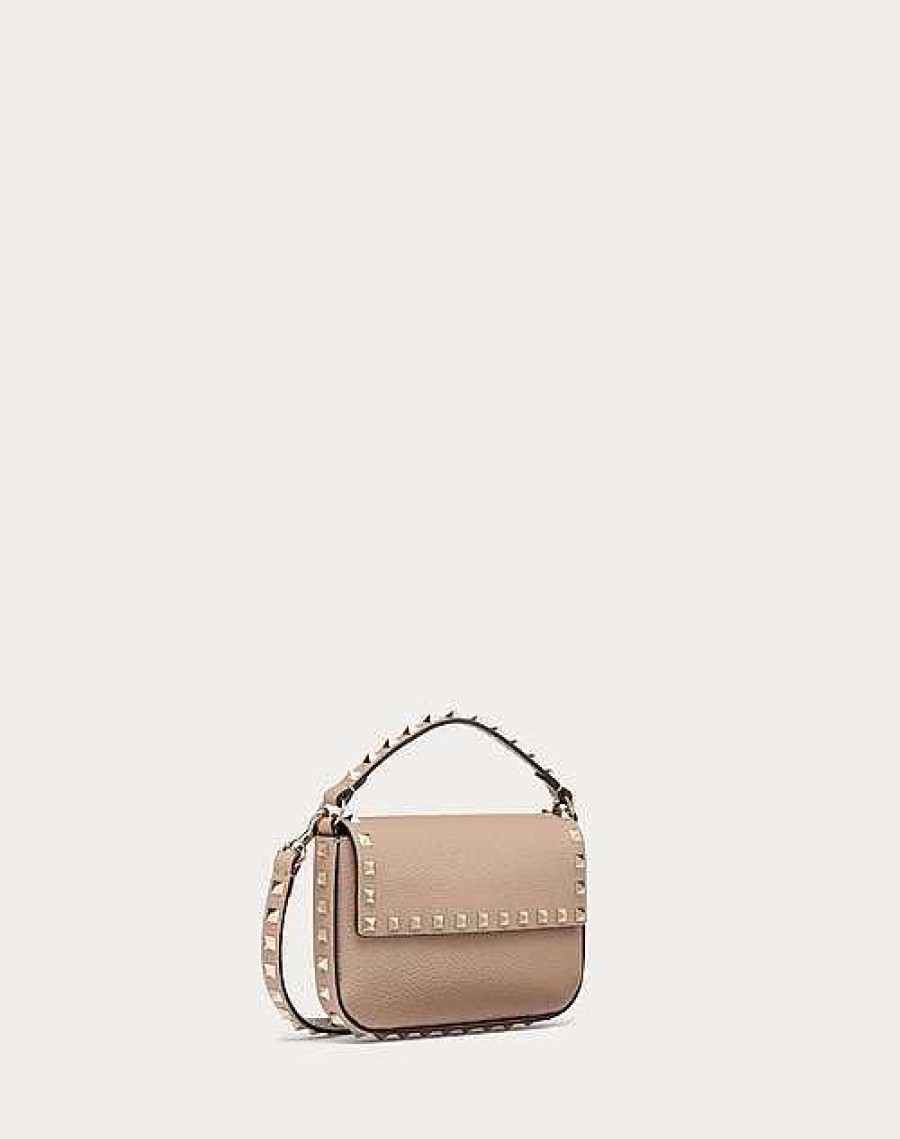 Valentino Rockstud Grainy Calfskin Pouch | Mini Bags