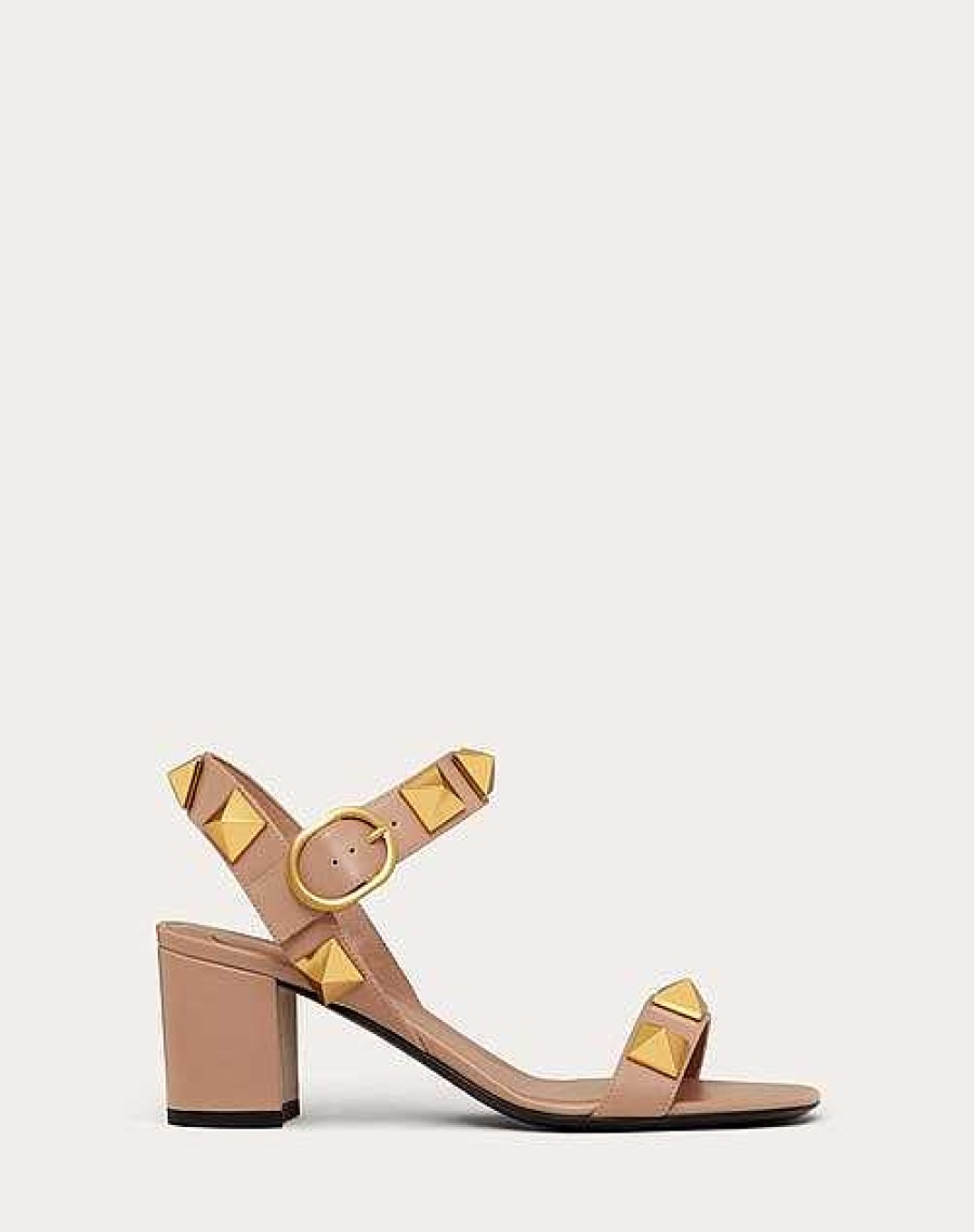 Valentino Roman Stud Calfskin Sandal 60 Mm | Sandals