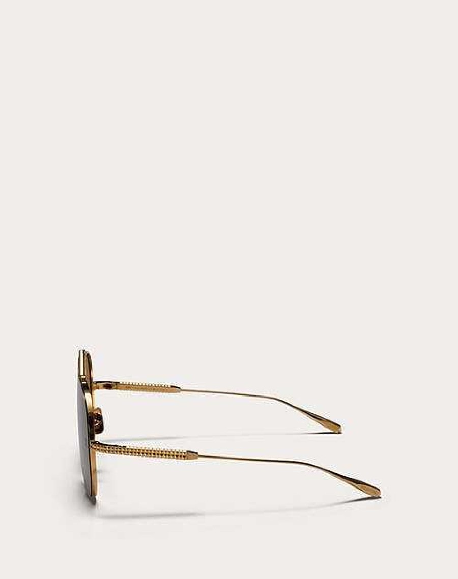 Valentino Xvi - Pilot Titanium Stud Frame | Eyewear