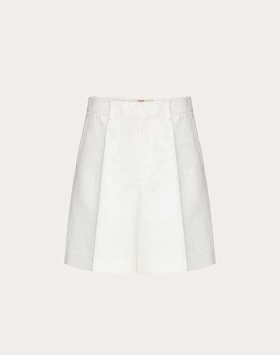 Valentino Wool And Silk Bermuda Shorts | Pants And Shorts