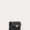 Valentino Small Rockstud Grainy Calfskin Crossbody Bag | Shoulder Bags