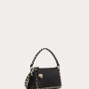 Valentino Small Rockstud Grainy Calfskin Crossbody Bag | Shoulder Bags