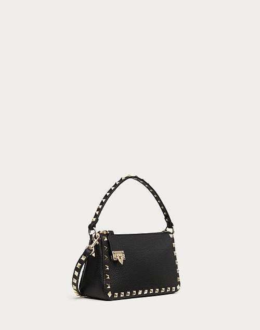 Valentino Small Rockstud Grainy Calfskin Crossbody Bag | Shoulder Bags