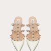 Valentino Rockstud Patent-Leather Mule | Ballerinas