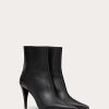 Valentino Rockstud Calfskin Ankle Boot 90 Mm | Boots