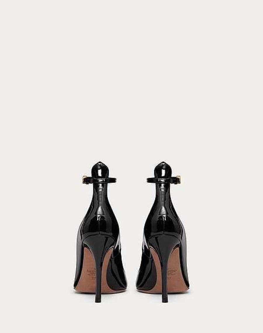 Valentino Valentino Garavani Tan-Go Patent Leather Pump 100Mm | Pumps