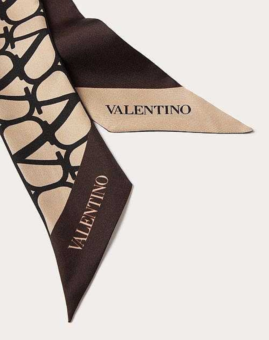 Valentino Toile Iconographe Silk Bandeau Scarf | Soft Accessories