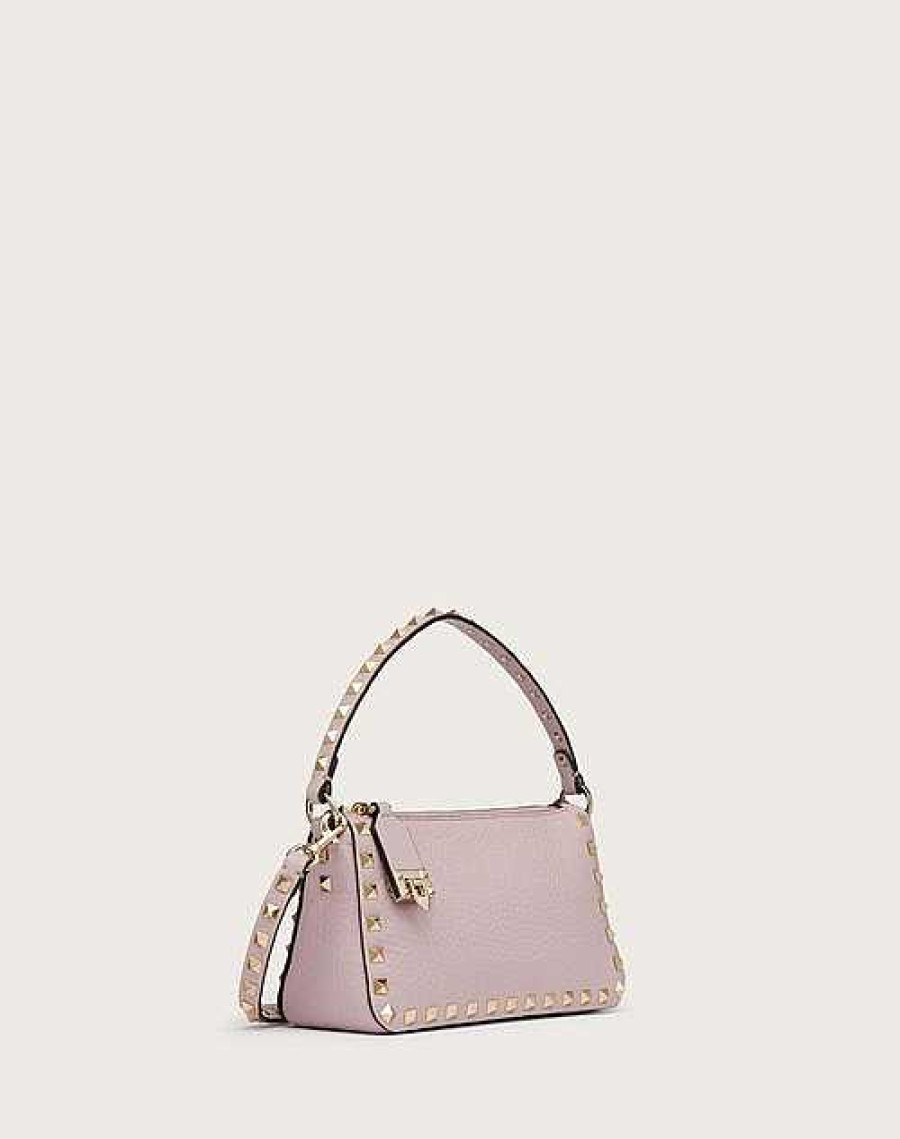 Valentino Small Rockstud Grainy Calfskin Crossbody Bag | Shoulder Bags