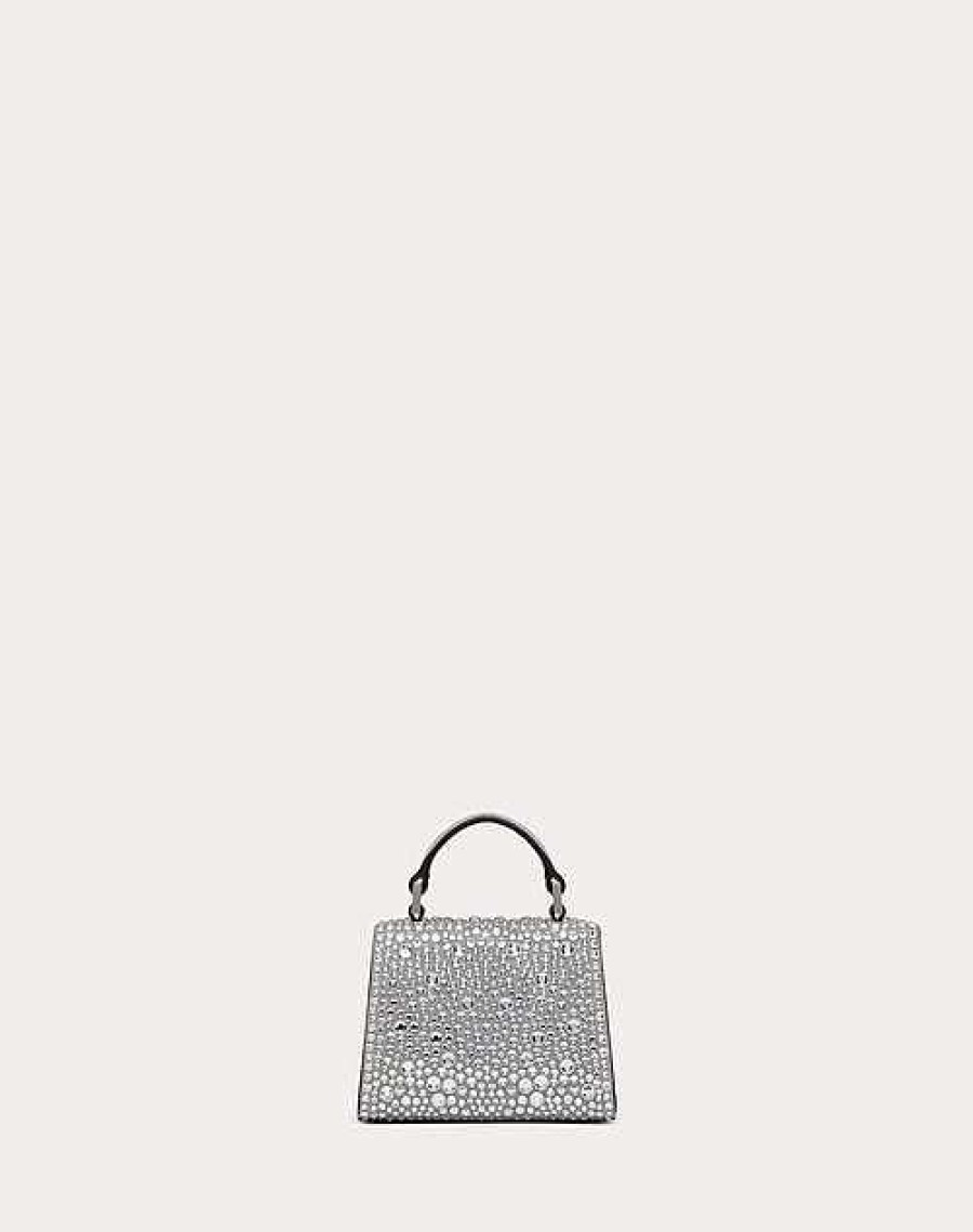 Valentino Micro Vsling Embroidered Handbag | Top Handle Bags