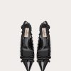 Valentino Rockstud Bow Slingback Pump In Patent Leather With Matching Studs 60Mm | Pumps