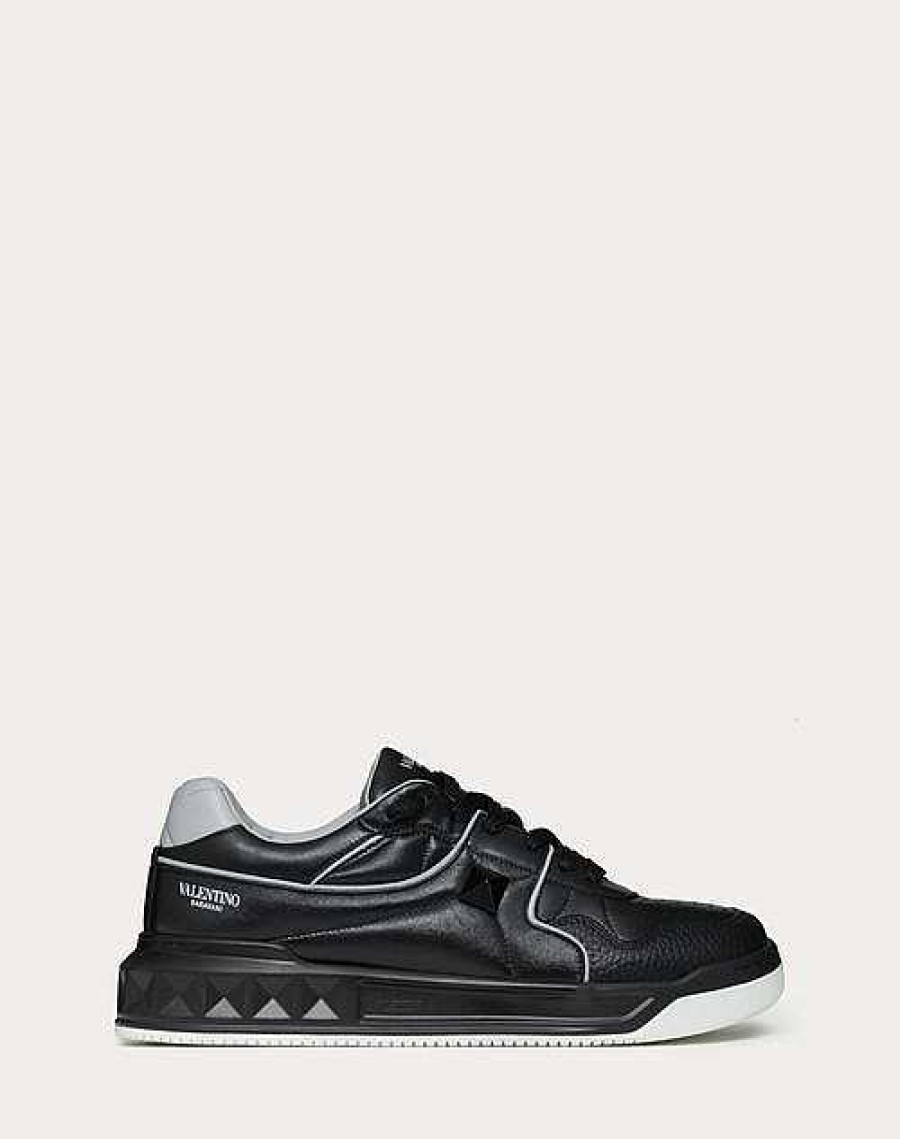 Valentino One Stud Low-Top Nappa Sneaker | Sneakers