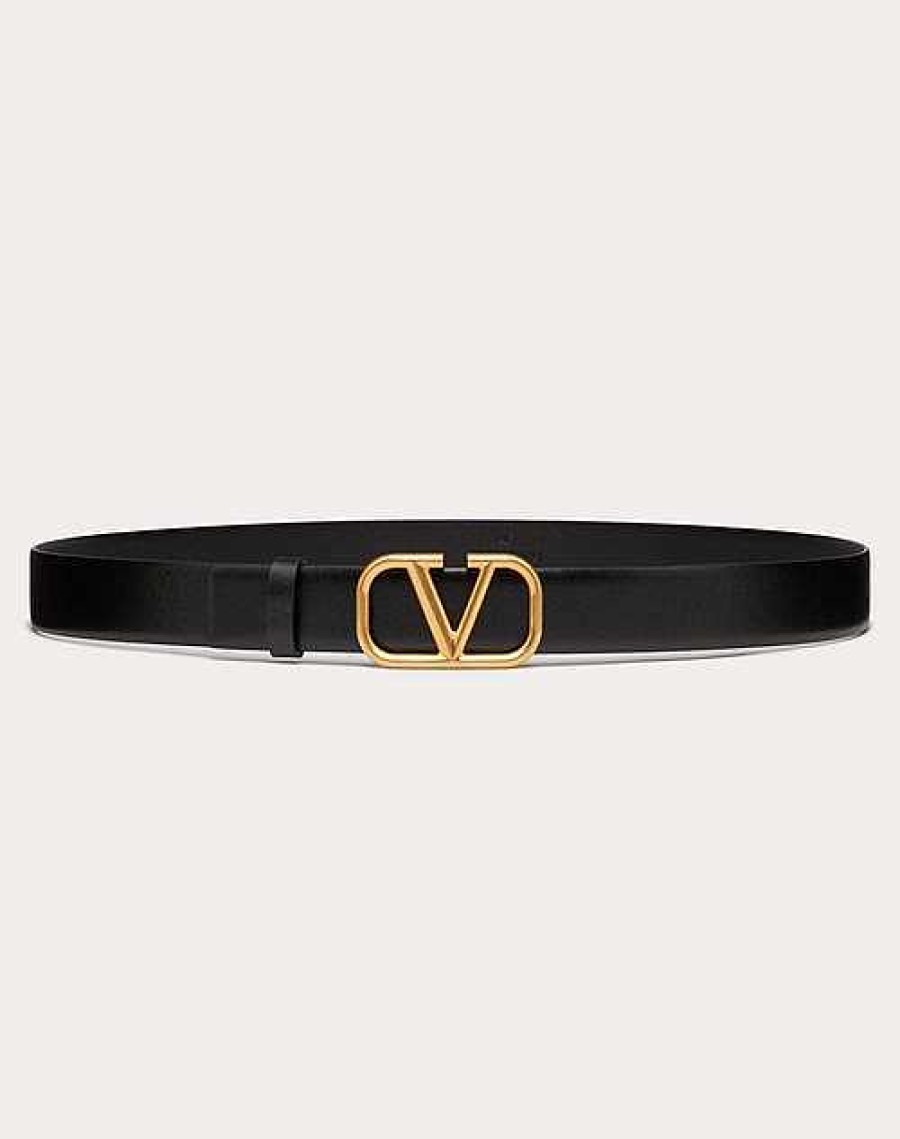 Valentino Vlogo Signature Calfskin Belt | Belts