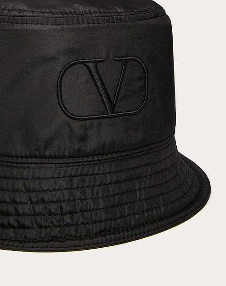 Valentino Vlogo Signature Silk Bucket Hat | Hats And Gloves