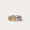 Valentino Vlogo Chain Metal Ring | Jewelry