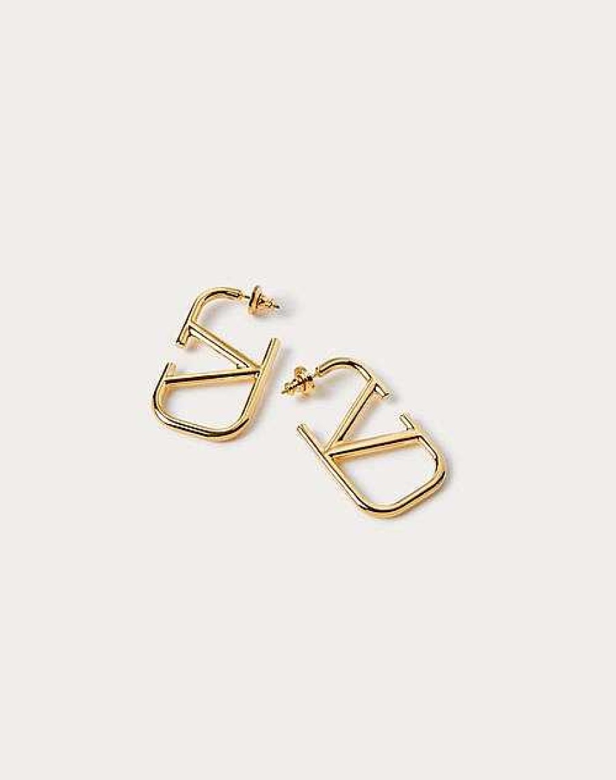 Valentino Vlogo Signature Metal Earrings | Jewelry